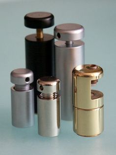 four different types of lighters on a table