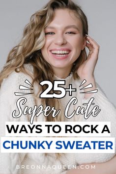 Embrace the chunky sweater outfits aesthetic this winter! Our article showcases 25 trendy combinations that are both cozy and stylish, ideal for chilly days. Dive in for inspiration on how to layer and accessorize your favorite chunky knits! #ChunkySweater #AestheticFashion #WinterStyle Chunky Sweater Outfit, Denim Outfits, Chunky Knits, Chunky Sweater, Denim Outfit, Outfits Aesthetic, Aesthetic Fashion, Chunky Knit, Sweater Outfits