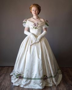 Ball Dress White, Rococo Women, Ball Gown Victorian, Victorian Ballgown, Ball Gowns Victorian, 1880 Dress, 1800s Dresses, Gown Victorian, Meg March