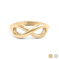 Unlock endless elegance with our Infinity Ring, a timeless piece that symbolizes boundless love and limitless possibilities. This exquisite ring features a sleek, continuous infinity symbol, embodying the concept of eternity in a beautifully simple design. It is the perfect way to show your eternal love. The simple design is classic and elegant making it perfect for everyday wear. The stainless steel is hypoallergenic and never tarnishes, so you can wear it with confidence knowing that it will a Infinity Jewelry, Jewelry Website, Infinity Ring, Stainless Steel Ring, Infinity Symbol, Top Trending, Eternal Love, Stainless Steel Rings, Steel Ring