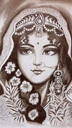 Beautiful Pencil Sketches, Krishna Drawing, Easy Mandala Drawing, Easy Love Drawings, Art Painting Tools, Beautiful Art Paintings