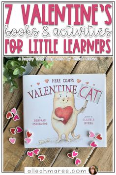 valentine's books and activities for little learners