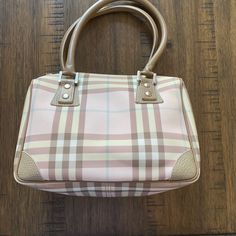 Reposhing This Item I Purchased From @Handbags4me. Loved It, But Ready To Rotate For Something New. Questions? Leave A Comment Below! Burberry Pink, Cute Bags, Dream Car, Burberry Bag, Pink Bag, Car Interior, Leave A Comment, Something New, Burberry