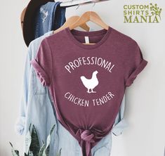 Country Woman, Funny Eggs, Chicken Lover Gifts, Farm Wife, Chicken Shirt, Farmer Shirt, Farm Store