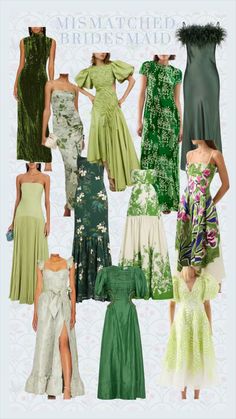 Shannon Floral Cotton Maxi Dress curated on LTK Garden Party Bridesmaid Dress, Green Garden Party, Green Garden Wedding, Bridesmaid Color Palette, Garden Wedding Dress, Bridal Wardrobe, Athens Wedding, Wedding Motifs, Wedding Options