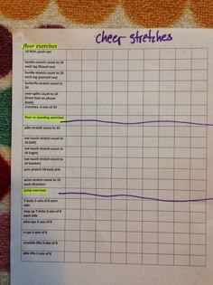 a piece of paper with a graph on it that shows how long the lines are