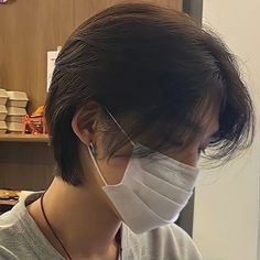 Shorter Male Haircuts, Short Asian Haircut Round Faces, Toc Tomboy, Two Block Haircut Girl, Tomboy Girl Short Hair, Asian Mullet Hairstyle Women, Asian Tomboy Haircut, Tomboy Haircut