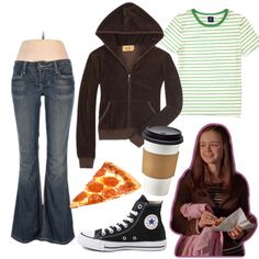 2000s Rory Gilmore Fashion, Gilmorecore Outfits, Outfits To Wear When You Have Nothing, Rory Gilmore Clothes, Rory Fits, Rory Gilmore Aesthetic Outfits, Rory Gilmore Outfits