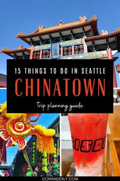 A guide featuring 15 exciting activities and places to visit in Seattle's Chinatown district. Chinatown Seattle, Seattle Chinatown, Seattle Places To Visit, Seattle Eats, Things To Do In Seattle, Seattle Restaurants, Japanese Grocery, The Emerald City