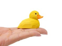 PRICES MAY VARY. Title: Native Wooden Creations Mini Wooden Duck Figurine - Hand-Made, Carving, Decoration, Decoy, Small Animals, Duck Lover (Yellow). Product Type: Categories > Home Décor Products > Home Décor Accents > Collectible Figurines Duck Yellow, Duck Gifts, Duck Toy, Baby Duck, Bird Figure, Figure Statue, Wood Ducks, Eco Friendly Decor, Little Duck