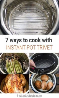 the steps to cook with instant pot trivet