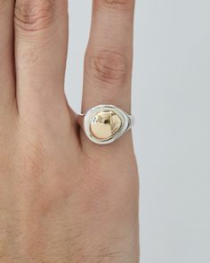 domo – Hernan Herdez Chunky Pinky Ring, Hernan Herdez, Pinky Rings, Funky Jewelry, Recycled Metal, Nail Accessories, Pinky Ring, Fit Check, Sterling Silver Bands