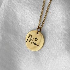 Personalized Necklace for Mom, Engraved Mom Necklace, Mom love, Mothers Day Gift for Mom, Jewelry for Mom, Gift for Her, Custom Jewelry by starsnlilies on Etsy Jewelry For Mom, Necklace Mom, Fancy Jewellery Designs, Necklace For Mom, Mom Love, Mom Jewelry, Fancy Jewellery, Mom Necklace, Gifts For Your Mom