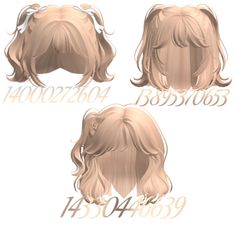 Blonde Hair Roblox, Fete Emo, Blonde Hair Codes, Baby Blonde Hair, Cool Blonde Hair Colour, Brown Hair Roblox, Pelo Cafe, Blonde Kids, Hair Codes