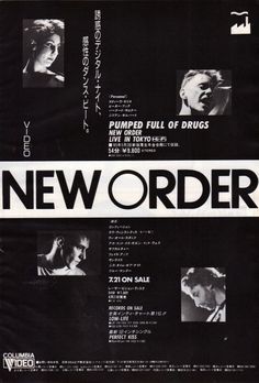 the cover art for new order