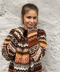 "Thank You for visiting my shop! Fair Isle Sweater Dress Made to order Design rights belong to adaLV - December 2016 This sweater has been made from 100% wool and the sweater is soft and warm. The item you buy will be shipped after your payment received and time needed to complete Your order. Measurements: Sleeve from armpit, Sweater length from shoulder to hem, Sweater width. Hand wash only. Lay flat to dry. Sizes (in inches): S - dress size 4/6, bust 34\", waist 27\", low hip 37\" M - dress si Warm Brown Sweater For Cold Weather, Nordic Wool Sweater For Fall, Scandinavian Style Long Sleeve Cardigan For Fall, Nordic Style Warm Sweater For Fall, Warm Nordic Sweater For Fall, Brown Nordic Sweater For Fall, Brown Fair Isle Pattern Winter Cardigan, Hand Knitted Brown Sweater For Winter, Brown Hand Knitted Winter Sweater