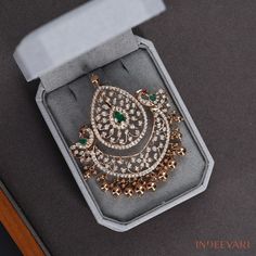 Nidhi Diamond Rose Gold Pendant Diamond Pendent Set, Hyderabadi Jewellery, Diamond Haram, Heavy Jewellery, Hyderabadi Jewelry, Mangalsutra Chain, Bridal Makeup Images, Makeup Images, Choker Necklace Designs