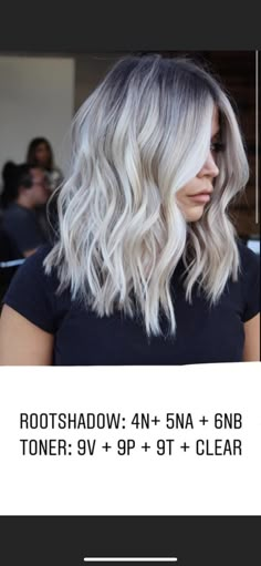 Icy Blonde Balayage Formula, Platinum Blonde Hair Redken Formula, Shades Eq Toner Formulas Platinum Blonde, Platinum Toner Formula, Lanza Hair Color Formulas, Icy Blonde Hair Formula, Blonde Balayage Formula, Blonde Toner Formula, Best Blonde Toner