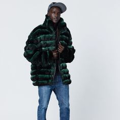 Men Real Rex Rabbit Fur Coat Natural Chinchilla Multicolor Jacket Thick Overwear | eBay Green Fur Coat With Faux Fur Trim For Fall, Green Faux Fur Trim Coat For Fall, Green Long Sleeve Fur Coat For Winter, Green Faux Fur Coat For Fall, Winter Green Faux Fur Outerwear, Green Faux Fur Outerwear For Fall, Green Faux Fur Long Sleeve Outerwear, Green Faux Fur Outerwear With Long Sleeves, Green Long Sleeve Outerwear With Faux Fur Trim