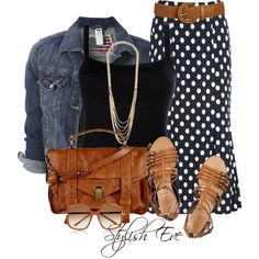 Converse Outfits, Stylish Eve, Outfits With Converse, Mode Casual, Look Fashion, Spring Summer Fashion, Work Outfit, What To Wear, Polka Dot