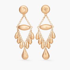 You'll Be Feeling Like A Glam Goddess In These Chandelier Earrings With Lightly Hammered, Gold-Tone Details. Post Dimensions: 3" Drop Metal, Plastic Imported Gold-tone Metal Teardrop Earrings, Elegant Metal Teardrop Earrings With Dangling Beads, Teardrop Chandelier Clip-on Earrings, Gold-tone Dangle Chandelier Earrings, Gold-tone Dangle Chandelier Earrings For Formal Occasions, Gold-tone Metal Chandelier Earrings, Gold-tone Drop Chandelier Earrings, Clip-on Dangle Chandelier Earrings, Metal Clip-on Chandelier Drop Earrings