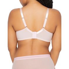 Our sexiest bra to date, this sheer mesh style is an everyday bra with two layers of sheer mesh molded cups. A plunging stretch neckline detail offers perfect contoured coverage. Its a great option for the full-figured woman who likes a natural bust shape. The exceptional fit & support you know and love from Curvy Couture, this plus size sheer unlined bra gives you sexy & comfort all in one! Sheer see-through unlined cups with two layers of mesh Fitted Full Coverage Bra With Mesh Back, Full Coverage Bra With Mesh Back, Feminine Stretch Bra With Medium Bust Support, Partially Lined Full Cup Nursing Bra, Fitted Pink Nursing Bra With Medium Bust Support, Feminine Partially Lined Underwire Bra, Feminine Stretch Bra Partially Lined, Underwire Mesh Bra With Removable Pads, Feminine Full Coverage Bra With Medium Bust Support