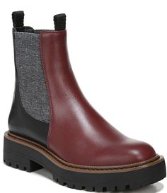 Weatherproof Synthetic Boots For Fall, Insulated Synthetic Waterproof Boots For Fall, Fall Insulated Waterproof Synthetic Boots, Synthetic Waterproof Boots For Fall, Fall Synthetic Waterproof Boots With Round Toe, Sam Edelman Laguna Chelsea Boot, Laguna Chelsea Boot, Lug Sole Booties, Chelsea Boot Women