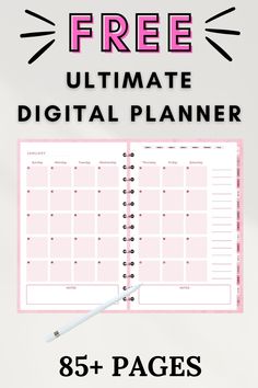 Free Digital Planner for 2024 studentplannerorganization #productivityplanner #cuteplanner👌🏿 Free Digital Planner, Weekly Budget Planner, Free Planner Templates, Samsung Notes, Daily Planner Printables Free, Planner Writing, Monthly Planner Template, Budget Planner Template, Budget Planner Printable