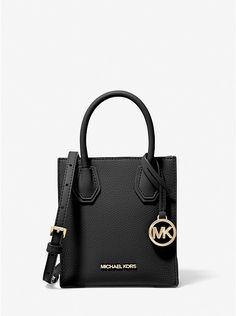 Mercer Extra-small Pebbled Leather Crossbody Bag | Michael Kors Pebbled Leather Crossbody Bag, Mk Purse, Michael Kors Mercer, Michael Kors Handbag, Michael Kors Crossbody Bag, Michael Kors Outlet, Mk Bags, Black Leather Crossbody Bag, Best Bags