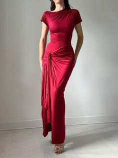 Venus Dress – AYM USD Drape Maxi Dress, Dressing Style, Venus Dresses, Red Dresses, Midi Dress Casual, Swimsuit Dress, Crown Hairstyles, Bride Dresses, Tea Dress