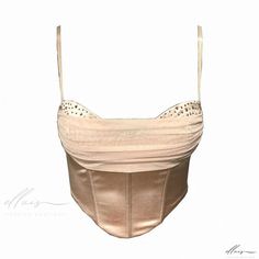 Elluis - Exquisite Fishbone Mesh Embellished Bustier Camisole: Elevate Your Style Boning Corset, Rhinestone Bra, Mesh Pattern, Tube Top Dress, Cardigan Sweater Coat, Swimwear Dress, Maxi Dress Cocktail, Fish Bone, Tube Dress