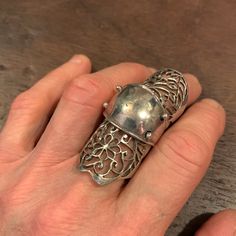 Unmarked As Many Of My Pieces Are Handcrafted By Local Artisans From Years Ago. Guaranteed As Always! Knuckle Rings, Make Color, Local Artisans, Jewelry Inspo, Womens Jewelry Rings, Hand Made, Women Jewelry, Sterling Silver, Silver