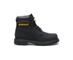 Cat Colorado Boot, Classic Black Rugged Slip-resistant Boots For Fall, Casual Work Boots With Reinforced Toe For Outdoor Work, Casual Insulated Work Boots, Casual Lace-up Boots With Reinforced Toe For Outdoor Work, Casual Slip-resistant Winter Hiking Boots, Casual Slip-resistant Work Boots For Outdoor, Casual Waterproof Work Boots For Streetwear, Winter Work Boots With Reinforced Heel For Streetwear, Casual Waterproof Boots With Reinforced Heel For Outdoor Work