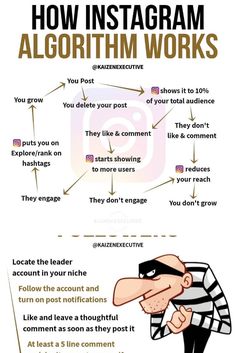 how instagramm works info sheet with instructions on how to use it for social media