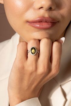 Elegant Amber Cabochon Ring, Elegant Yellow Hallmarked Signet Ring, Elegant Yellow Cabochon Rings, Luxury Amber Rings, Luxury Amber Ring Jewelry, Luxury Amber Sterling Silver Rings, Elegant Oval Amber Rings, Elegant Amber Oval Rings, Amber Open Ring For Anniversary