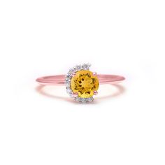 Natural Citrine Ring, 18k Solid Gold Ring Moissanite Ring, Round Gemstone Ring, Citrine Ring Solitaire Ring, Handmade Ring Gifts For Her PRODUCT DETAILS★ * SKU:- UA-R-1010-C * PRODUCT:- Solitaire Ring * METAL:- Gold * METAL PURITY:- 18K & 14K ★PRIMARY STONE DETAILS ★ * STONE NAME:- Citrine * STONE ORIGIN:- Brazil * STONE SHAPE:- Round * STONE TYPE:- Faceted * STONE PICES:- 1 Pcs * STONE QUALITY:- AAA * STONE SETTING:- Prong * STONE COLOR:- Yellow  * STONE SIZE:- 6 mm * STONE WEIGHT:- 0.80 Carat Yellow Gold Citrine Diamond Ring For Promise, Orange Diamond Gemstone Ring, Orange Diamond Rings With Gemstone, Orange Diamond Ring With Prong Setting, Citrine Ring With Halo Setting, Promise Ring Diamond With Citrine And Prong Setting, Citrine Ring With Center Stone, Yellow Gold Diamond Ring With Citrine, Yellow Gemstone Rings With Round Cut