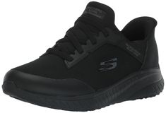 PRICES MAY VARY. Lighweight mesh upper Skechers Hands Free Slip-ins molded heel panel for an easy fit Air-Cooled Memory Foam cushioned comfort insole Work Electrical Hazard hands free slip-ins Comfort Slip On Work & Safety Skechers Store, Professional Shoes, Skechers Women, Fashion Toys, Work Safety, Synthetic Rubber, Crochet Slippers, Kids Luggage, Skechers Shoes