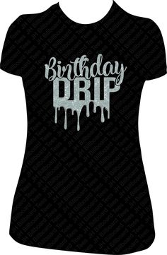 Birthday Drip Sliver Glitter Bling Shirt, Birthday Girl, Birthday Shirt women, Bling Shirt, Bling Birthday Shirt, Red Glitter bling, Birthday Gift, B day shirt, Birthday T shirt This is a ladies true to size 100% cotton shirt. It is a women style shirt, The size for the shirts are listed below. This design is made with glitter vinyl. The glitter gives it a bling look and the glitter does not shed. It is a nice shirt for a Birthday Girl, A gift for yourself or a friend. Small 4-6 Medium 8-10 Larg Custom Birthday Shirts Baddie, Fitted Rhinestone T-shirt For Party, Cheap Birthday T-shirt With Glitter Print, Cheap Fitted T-shirt With Rhinestones, Cheap Fitted Rhinestone T-shirt, Bling Shirt, Bling Shirts, Girl A, April 6