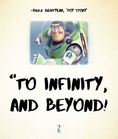 an advertisement for buzz lightyear toy story