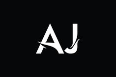 the letter j is made up of letters that appear to be in black and white