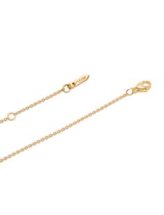 Perfect on its own or as your go to vermeil pendant chain. With the perfect amount of shine - put this chain to work as you see fit. Yellow Gold Charm Necklace With Cable Chain Pendant, Yellow Gold Pendant Charm Necklace With Cable Chain, Yellow Gold Pendant Necklace With Cable Chain, Rose Gold Initial Pendant Necklace With Cable Chain, Cable Chain Necklace With Oval Links Gift, Oval Link Cable Chain Necklace For Gift, Gold Chain Necklace With Initial Pendant And Cable Chain, Rolo Chain Pendant Necklaces As Gifts, Gift Pendant Necklace With Rolo Chain