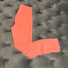 Brand New Never Worn - Lulu Leggings - Great Condition Compressive Pink Pants For Pilates, Pink Athleisure Pants, Pink Athleisure Yoga Pants For Loungewear, Compressive Pink Athleisure Pants, Sporty Pink Yoga Pants For Loungewear, Sporty Compressive Pink Pants, Compressive Pink Workout Pants, Pink Stretch Yoga Pants With Go-dry Technology, Pink Athleisure Yoga Pants For Pilates