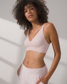 Embraceable Wireless Unlined Bra - Soma Soma Intimates, The Vanishing, Unlined Bra, Perfect Bra, Swim Skirt, Wireless Bra, One Piece Suit, Underwire Bra, Bra Sizes