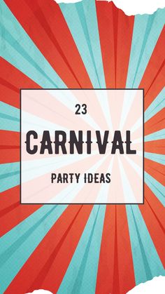 an image of carnival party ideas