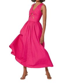 Charaya Ankle Dress In Magenta Bright Summer Dresses, Ankle Dress, Vacation Dress, Hot Pink Dresses, Summer Wedding Dress, Pretty Style, Vacation Dresses, The Perfect Wedding, Spring Dress