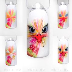 Nails For 2023, Bird Nail Art, Quick Nail Art, 2023 Nail