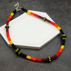 Artisanal Elegance: Beaded Rope Choker in Vibrant Hues Dainty Seed Bead Jewelry - Etsy Adjustable Beaded Choker, Artisan Beaded Adjustable Necklace, Artisan Beaded Adjustable Necklaces, Adjustable Southwestern Beaded Necklace With Black Beads, Traditional Adjustable Black Beads Choker, Artisan Beaded Necklace With Adjustable Length, Artisan Adjustable Beaded Necklaces With Colorful Beads, Artisan Adjustable Colorful Beaded Necklace, Artisan Adjustable Colorful Beaded Necklaces