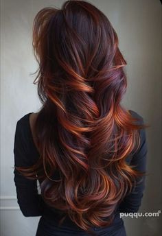 Hair Color Auburn, Red Highlights, Hair Color And Cut, Hair Dye Colors, Hair Inspiration Color, Fall Hair Color, روتين العناية بالبشرة, Hair Inspo Color, Fall Hair Colors