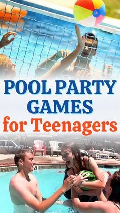 pool party games for teenagers to play in the water