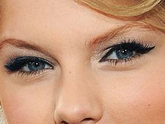 We all know the queen of the cat eye is Taylor Swift. Description from pinterest.com. I searched for this on bing.com/images Hooded Lids, Michelle Phan, Big Blue Eyes, Pop Quiz, Types Of Eyes, Big Rock, Perfect Eyes